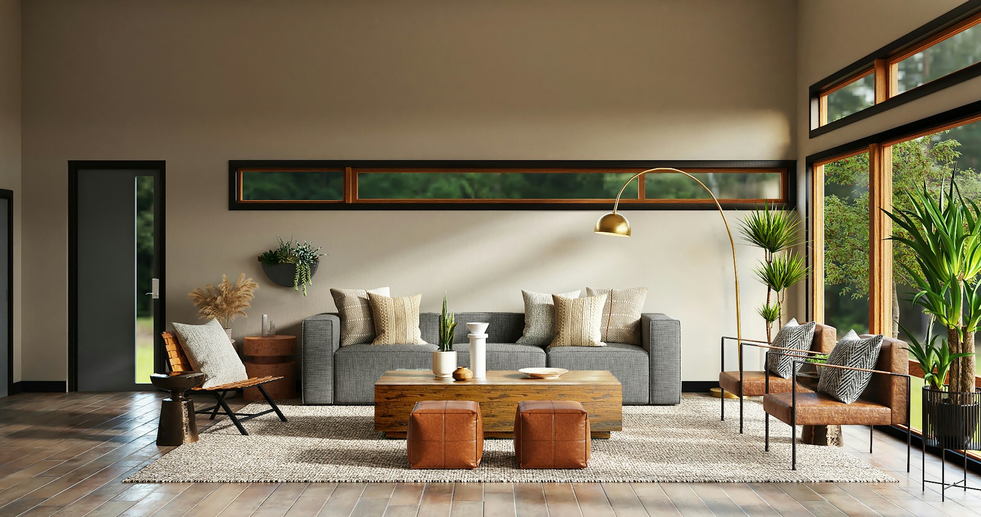 Sofa in a room